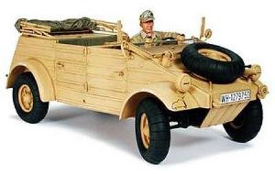 Tamiya Серия больших танков немецкой армии Kubelwagen Type 82 African Specification с маршалом Роммелем Пластиковая модель 36202 1/16 No.02 Pkw.K1