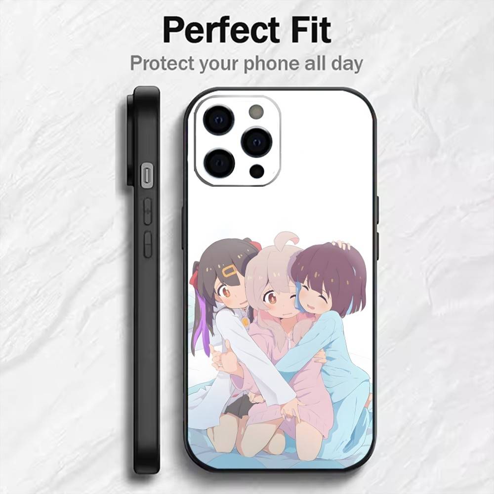 Чехол для телефона в стиле аниме TS Style Onii-chan Wa Oshimai для iPhone 17, 16, 15, 14, 13, 12 Plus, Max, мягкий силиконовый, черная крышка