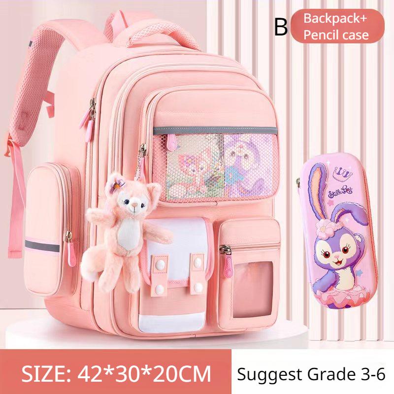 2025 Новый Ультралегкий Школьный Рюкзак для Ученика Студента Набор из 3 Предметов Детская Сумка для Книг 3-6 Класс Унисекс Оксфорд Водонепроницаемый Рюкзак Сумка для Учебы