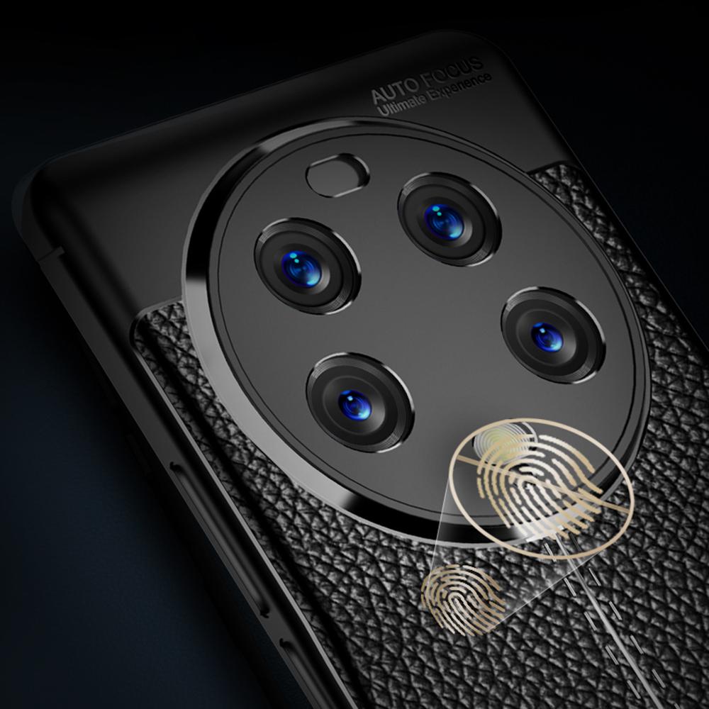 Для Xiaomi 13 Ultra Противоцарапный чехол для телефона из ТПУ с текстурой личи, Противоударная крышка для смартфона