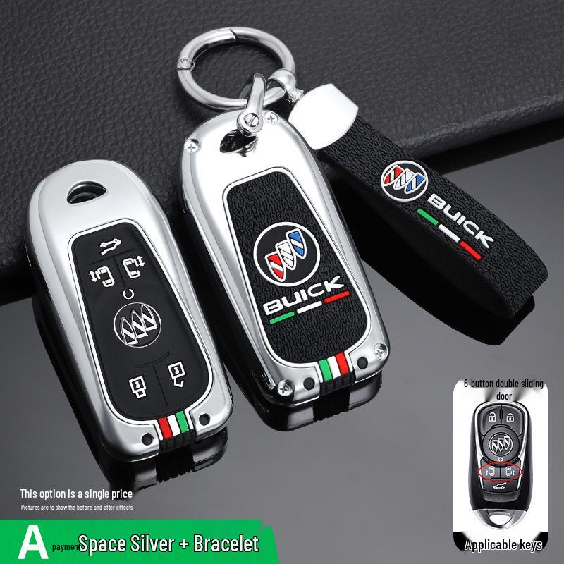 Buick Key Case for LaCrosse, GL8, Regal, Verano, Encore GX, Envision Pro, Excelle 6