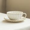 Изысканная кофейная чашка высокого класса, набор чашки и блюдца высокой ценности, керамическая кружка, чашка для латте, чашка для послеполуденного чая высокого класса.