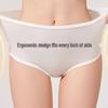 Женские одноразовые трусы из чистого хлопка: Удобное для путешествий, Не требующее стирки, Послеродовое нижнее белье, Доступны большие размеры