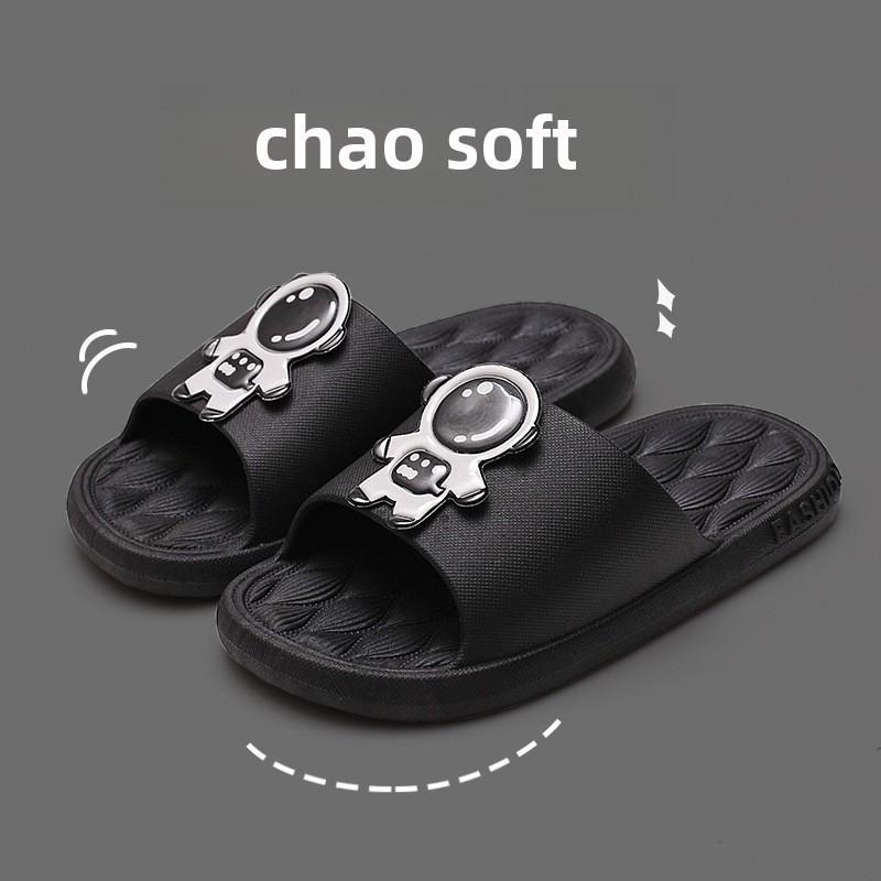 Летние детские тапочки с мультяшным принтом: Милые сандалии для дома и улицы для мальчиков и девочек