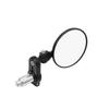 Universal Motorcycle Mirrors 3 Inch Round Folding Bar End Side Mirror Rearview Mirror For 22MM