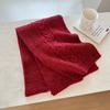 Knitted Fried Dough Twists Scarf for Female and Male Thick Warm Shawl for Student Lovers