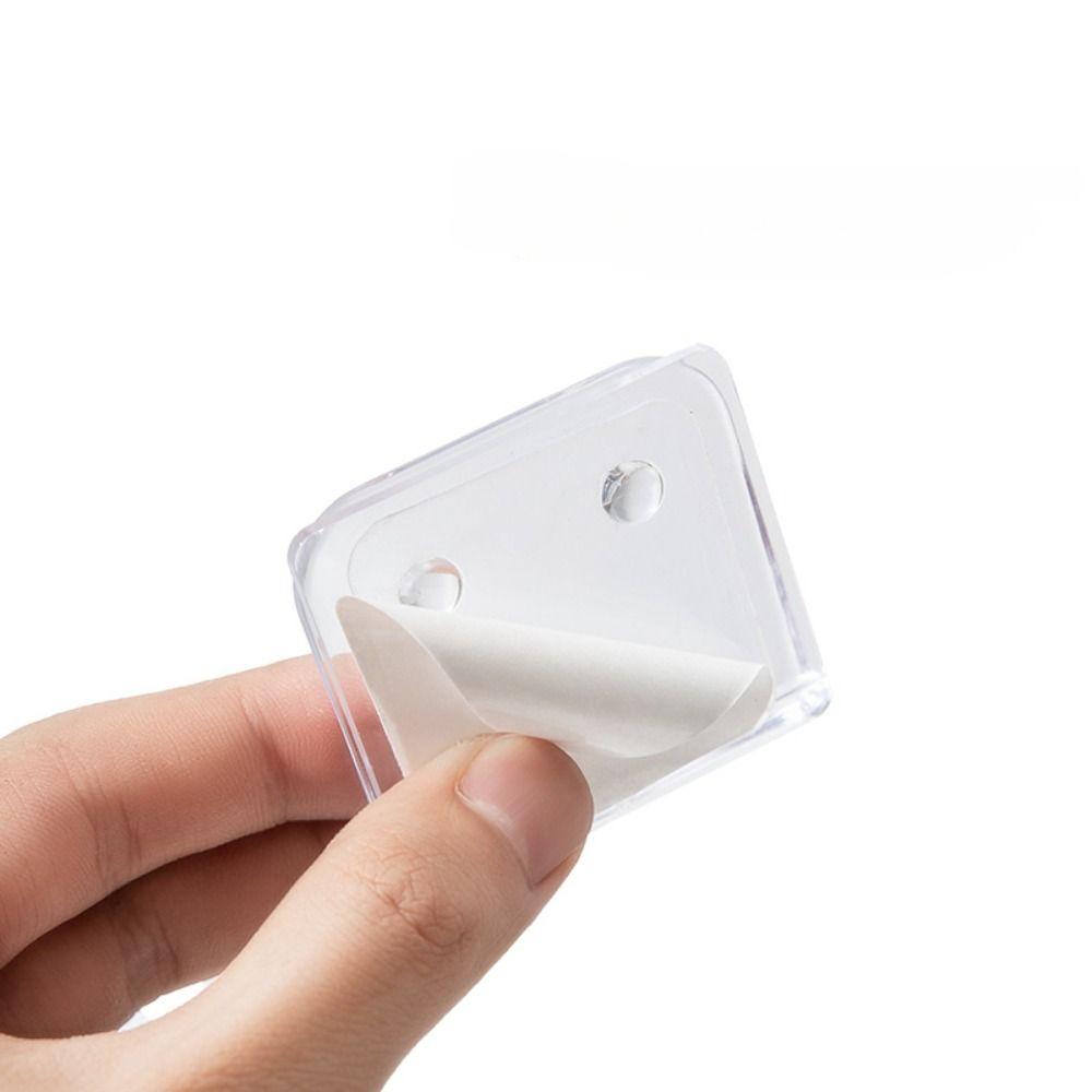 10 шт./пакет водонепроницаемое устройство для фиксации штор самоклеящиеся кольца для туалетной шторы зажим для душевых кабин в помещении