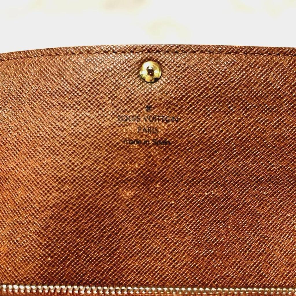Used Louis Vuitton Monogram Sarah Long Wallet M61734 Old Model
