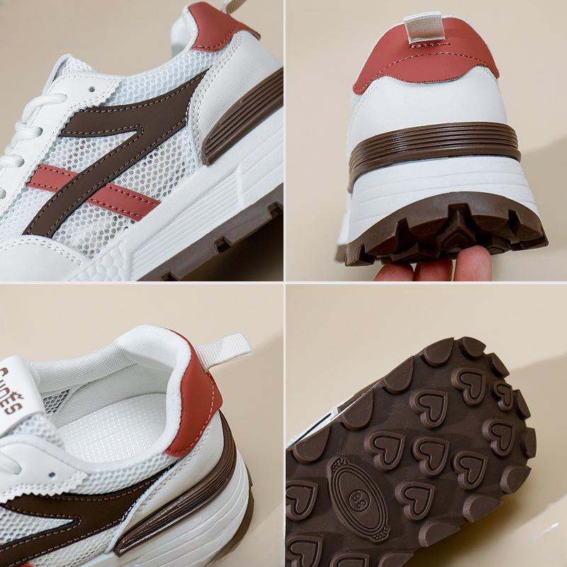 Обувь для папы, женская летняя новая обувь Ins Style Student Shoes, толстая подошва, увеличенный размер, кроссовки для отдыха