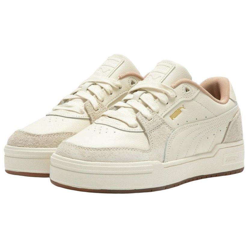 Puma Ca Pro Lux Prm Suede Comfortable Casual Low Top Sneakers Unisex Sneakers White 390133-02