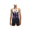 Dri-Fit Adv Running Singlet Slim Fit Architectural Print Sleeveless Vest Men Tops Multicolor FV6335-100
