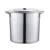 Stainless Steel Soup Pot with Lid Large Commercial Cooking Pot for Soup Stew Seafood Multifunctional Induction Cooker