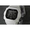 Casio Серия для молодежи Силиконовые Квадратные Классические Маленькие Часы Водонепроницаемые Спортивные Электронные Кварцевый Механизм Пластиковый Ремешок Женские часы Черные F-108WHC-7ACF