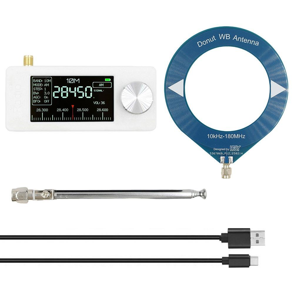 Звукозаписывающее мини-радио SW LW AM FM SSB полнодиапазонный мини-приемник SI4732 DSP радиозапись звука