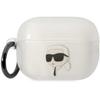 Etui do AirPods Pro 2 Karl Lagerfeld Ikonik Przezroczyste
