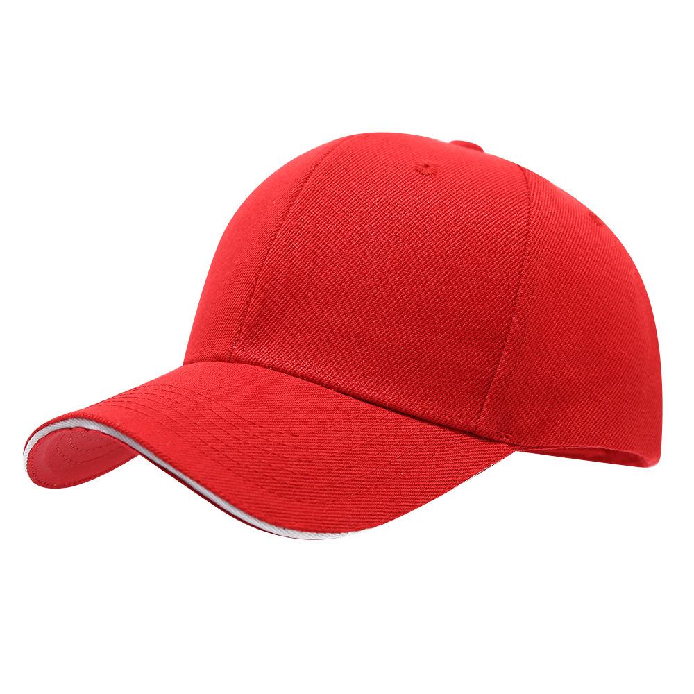 6-панельная Бейсболка Классическая Унисекс Кепка Snapback Для Мужчин Женщин Кепка Отца С Сэндвич-Козырьком Повседневная Хип-Хоп Уличная Однотонная Кепка