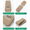 CIZQOI1 Car Sunglasses Holder Magnetic Leather Clip Card Holder For Nissan sentra Serena maxima Versa Micra rogue tiida x-trail NV200