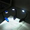 Mini LED Book Clip Light Adjustable Desk Clip Lamp LED Reading Lamp Portable Night Light Clamp for Dorm Bedroom Outdoor Travel