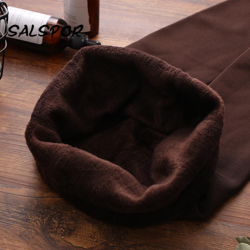 Женские осенне-зимние бархатные толстые однотонные теплые леггинсы с обнаженными ногами, артефактная верхняя одежда