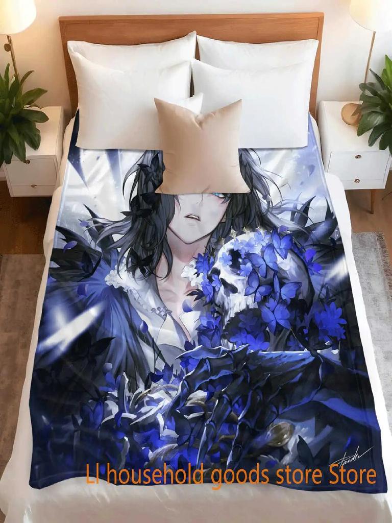 UltraSoft Premium Flannel Throw Blanket for Cozy Naps  Relaxation Perfect Lightweight Air Conditioning Companion