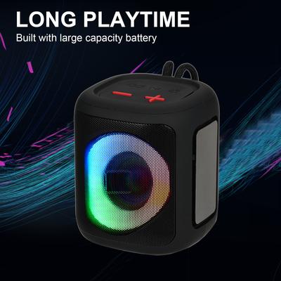 A80 Портативный уличный динамик BT Водонепроницаемый RGB Дыхательный светильник Сабвуфер Портативный беспроводной маленький
