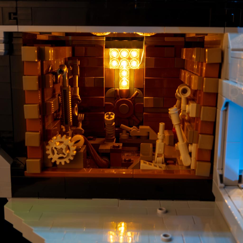 Набор светодиодной подсветки своими руками для Lego 75419 Звезда Смерти™ Набор освещения Строительные блоки Игрушка Декорация Регулируемые аксессуары для освещения