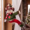 Clamp Style Plush Doll Curtain Holder Stuffed Figure Curtain Buckle  Christmas Gathering
