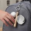PU Leather Bag Hanging Personalized Baseball Pendant Funny Car Key Ring  Sporty Accessories