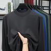 Ультратонкая мужская термофутболка из мериносовой шерсти - 100% чистая шерсть, осенне-зимний стиль, облегающий крой