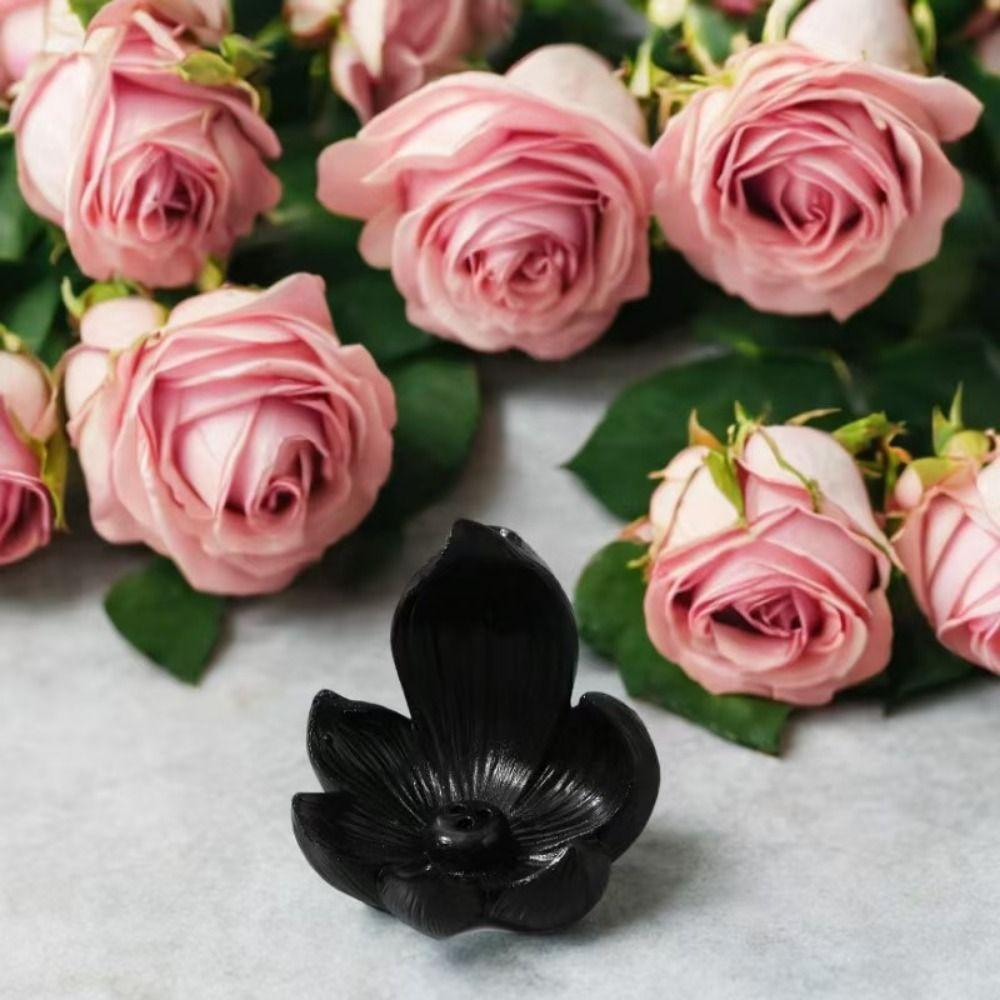 Lasting Lotus Reflux Incense Seat Portable Lotus Incens Ornament  Incense Accessory