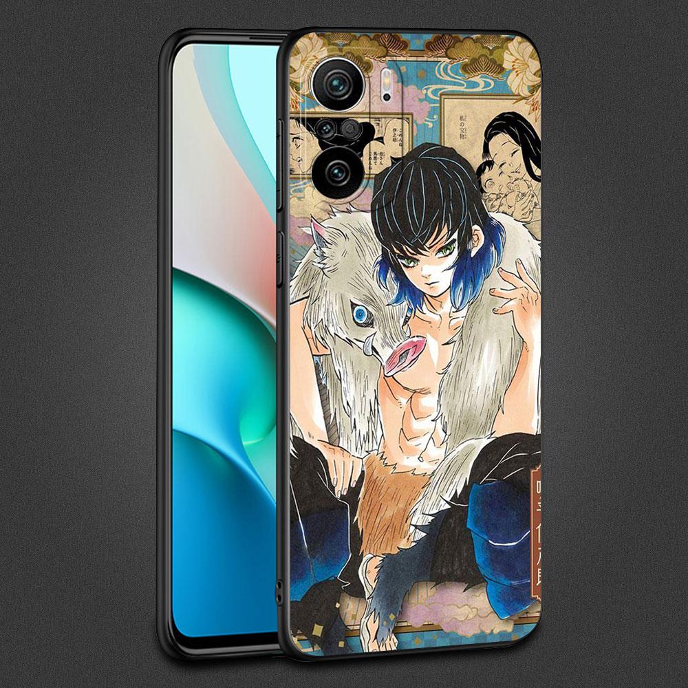 Чехол для Xiaomi Redmi Note 11 10 9 8 Pro 12 10C 9S 10S 11S 9A 9T 9C 10A 7 K40 8T силиконовый чехол для телефона Demon Slayer Art Fundas