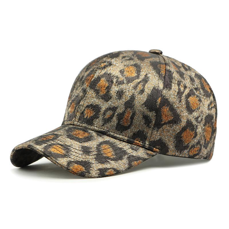 Весенняя бейсболка с леопардовым принтом, женская уличная шляпа от солнца