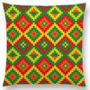 Квадратная наволочка с красочным геометрическим узором / Наволочка / Декоративная линия / Подушки для дивана для домашнего декора x