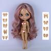ICY DBS Кукла Блайз Шарнирное тело 30 см BJD Игрушка Белое глянцевое лицо и матовое лицо с дополнительными руками AB и панелью 1/6 DIY Модная кукла