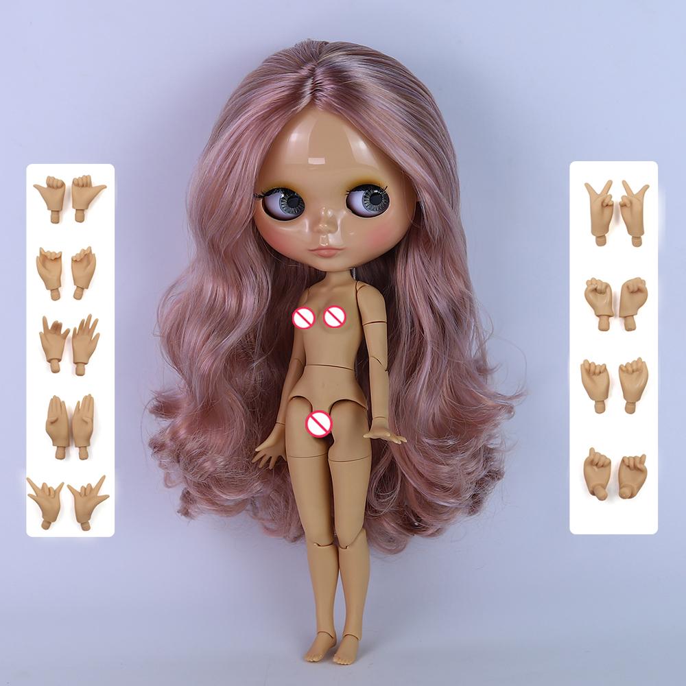 ICY DBS Кукла Блайз Шарнирное тело 30 см BJD Игрушка Белое глянцевое лицо и матовое лицо с дополнительными руками AB и панелью 1/6 DIY Модная кукла