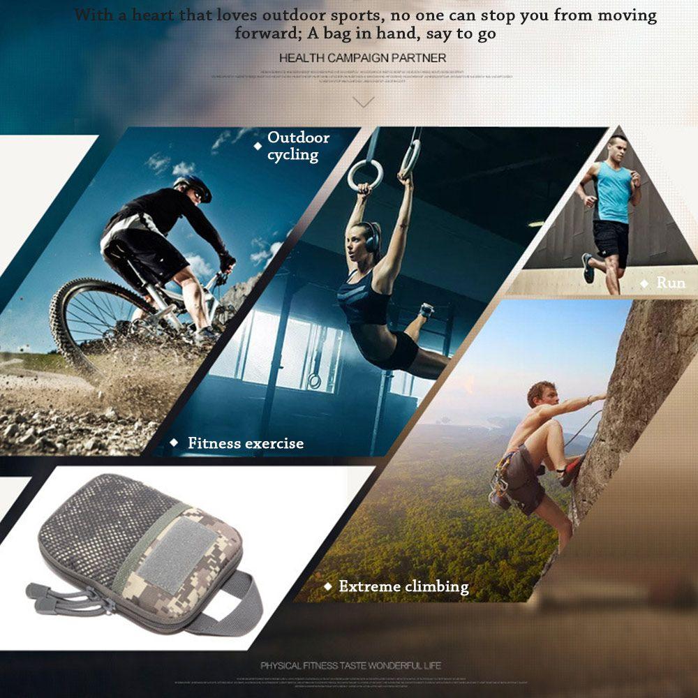 Нейлоновый кошелек на молнии EDC Molle подсумок поясная сумка поясной ремень сумка для телефона