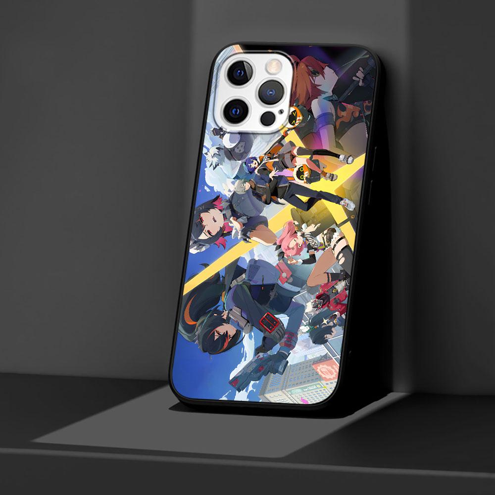 Koleda Belobog Zenless Zone Zero Чехол для Apple iPhone 14 11 7 SE 8 X XS 13 12 Mini XR 15 Pro Max Силиконовый Черный Мягкий Чехол для Телефона