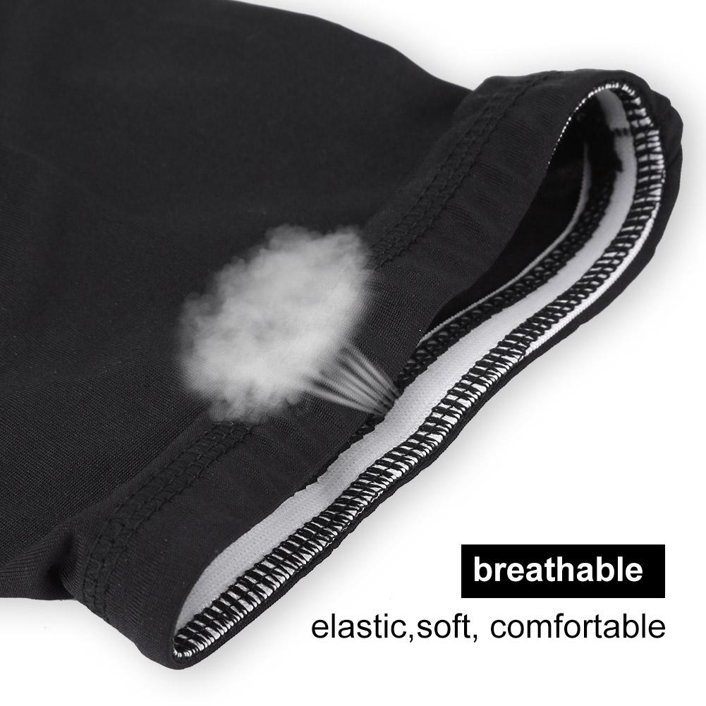 1 пара унисекс спортивные солнцезащитные УФ-защитные дышащие наколенники (M)