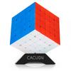 CACUSN 5x5x5 3D Puzzle, Smooth Rotation, Competition Cube, World-Class Color Scheme, Stand Included, Stickerless