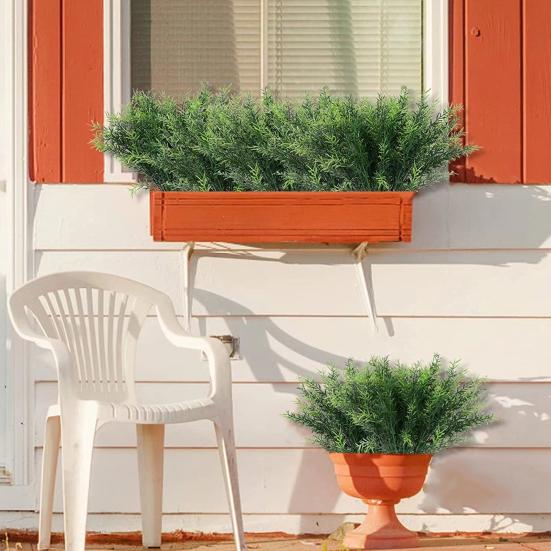 Искусственный розмарин, широкое применение, декоративный, длительный срок службы, практичная имитация зеленых растений, декор из искусственного розмарина для домашнего использования