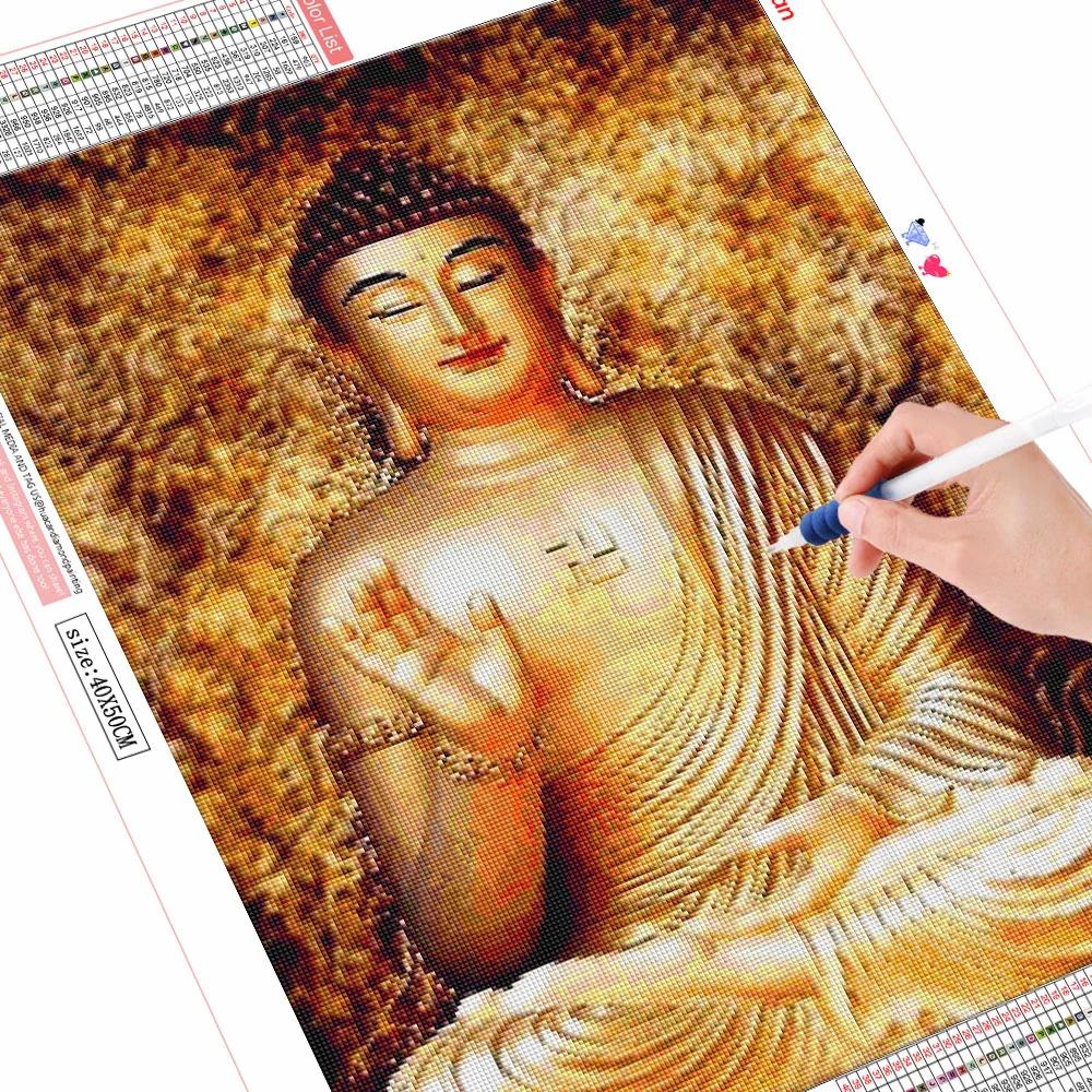Алмазная картина, новые изображения Будды, стразы, 5D DIY, Алмазная вышивка, распродажа, Религия, полная мозаика, домашний декор