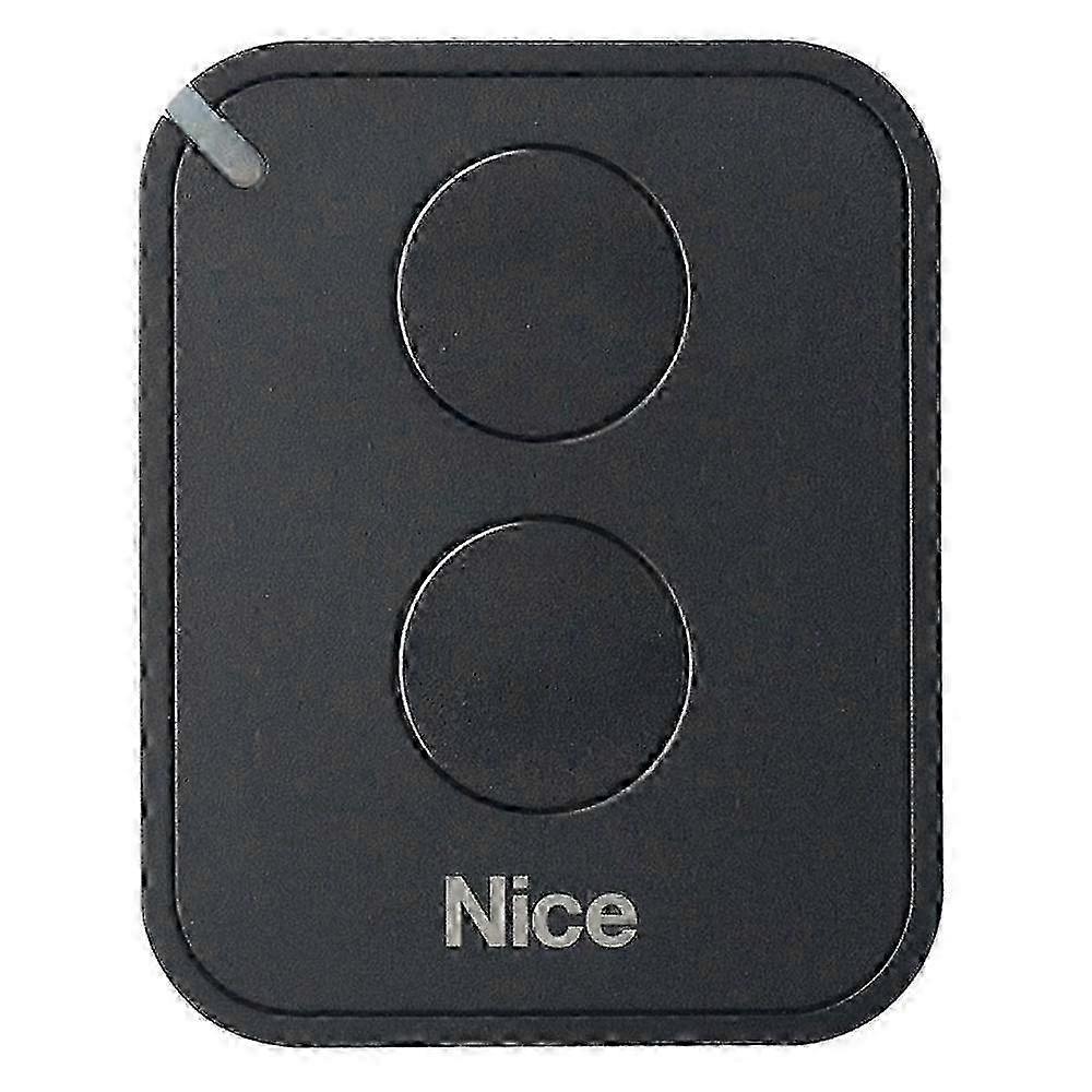 2025 NICE FLO2RE remote control for automating gates and garage doors, ON2E/A transmitter with two buttons (for NICE RB400 and NICE RB1000 gates), bla