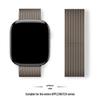 Совместим с Apple Watch S10 Магнитный стальной миланский ремешок для iWatch 5-9 SE.