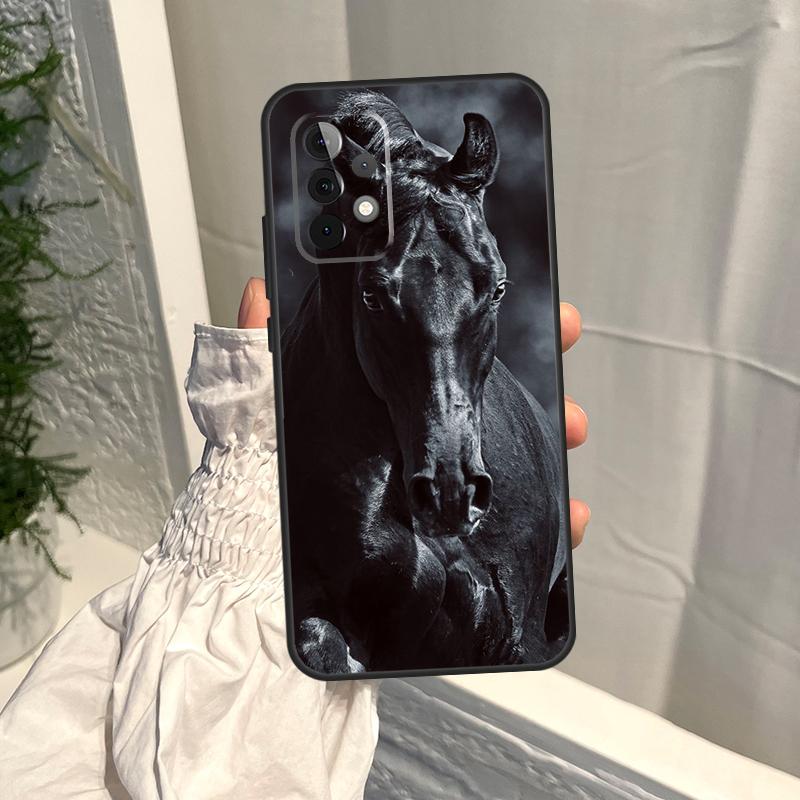 Чехол Животное Конь Для Samsung Galaxy A35 A55 A15 A34 A54 A14 A56 A52 A53 A16 A26 A36 A32 A12 A33 A13 A17