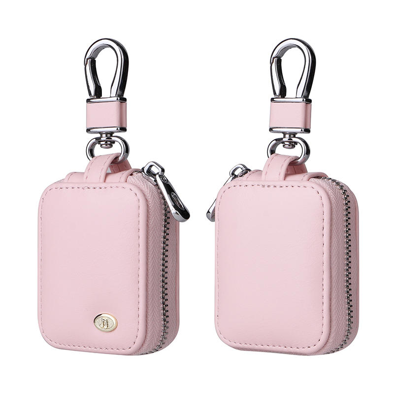 1PC universal Bluetooth Earphone Accessories Anti Lost Leather Cover Shockproof Portable Protective Case PU Storage Bag