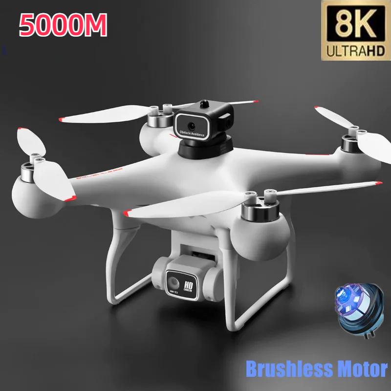 Новый Дрон S116 MAX WIFI FPV ESC HD камера 360° для предотвращения препятствий бесщеточный двигатель с дистанционным управлением Квадрокоптер игрушка в подарок для детей