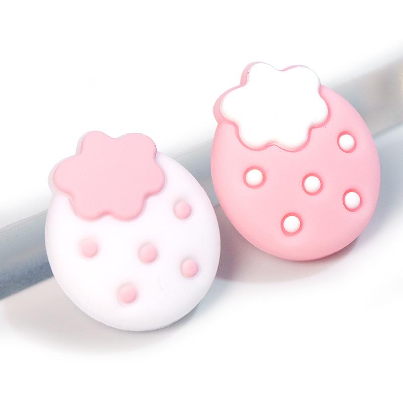Strawberry Joystick Cap Thumb Grip Cover for PSVita PSV1000/2000 Analog Stick Protector Accessory