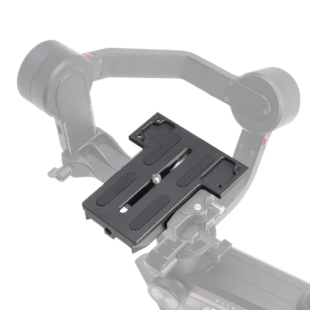 JLwin RJ046 L-shaped Quick Release Plate Camera Stabilizer Vertical Plate Replacement for Zhiyun