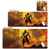 XXL Mortal Kombat Cool Art Pattern Mouse Pad Extended Gaming Mousepad NonSlip Rubber Base Cloth Desktop Mat for Game Room Decor