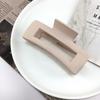 Матовый квадратный ретро акриловый зажим для волос для женщин